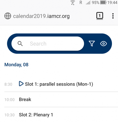 IAMCR 2019 draft programme